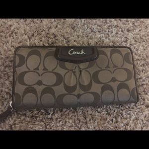 Coach large wallet